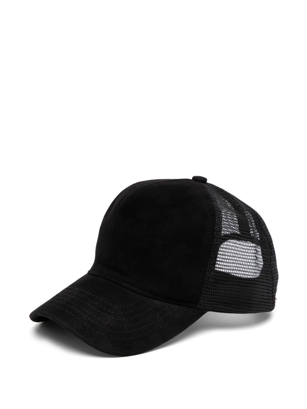 Suede trucker hat - Brown