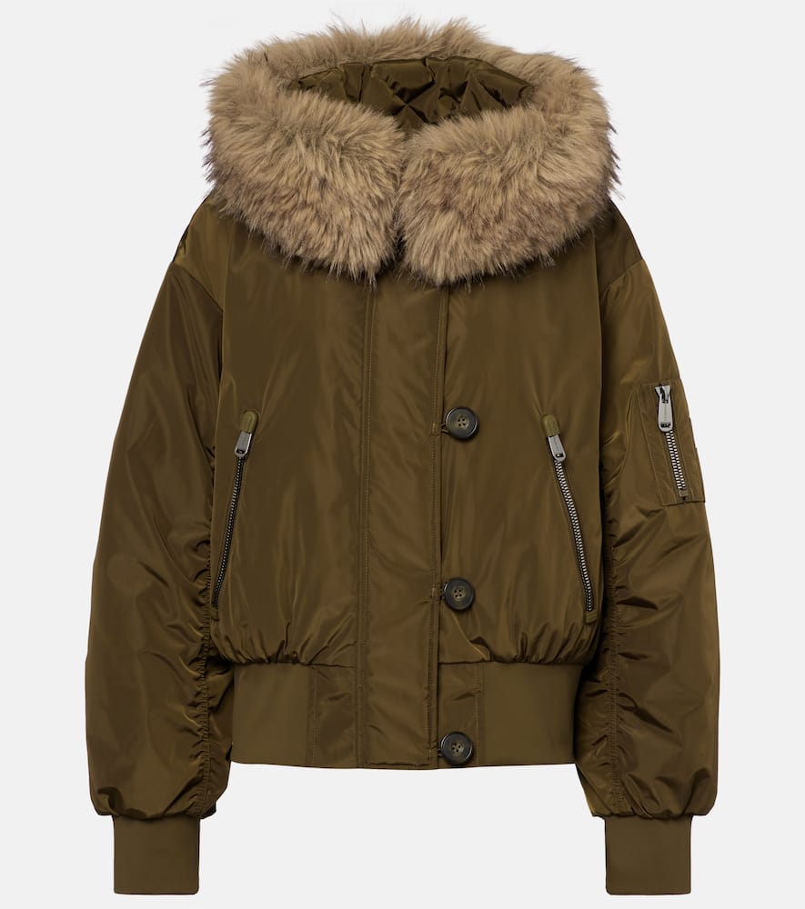 Jeanne faux fur-trimmed ski jacket