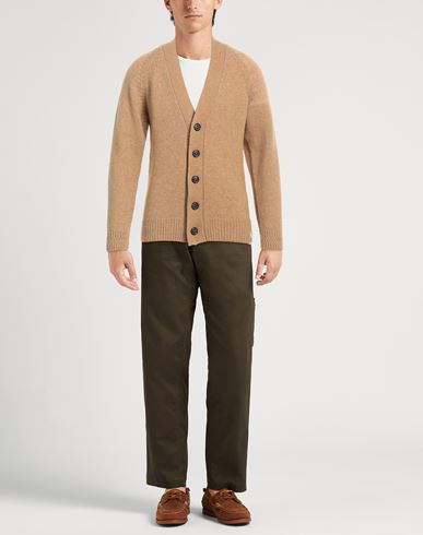 Man Cardigan Camel