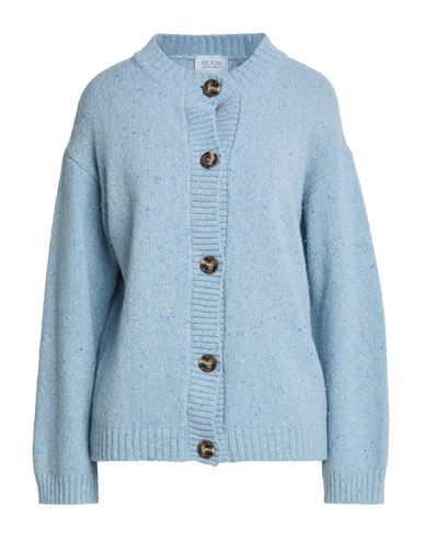 Woman Cardigan Light blue Size L Wool, Cashmere