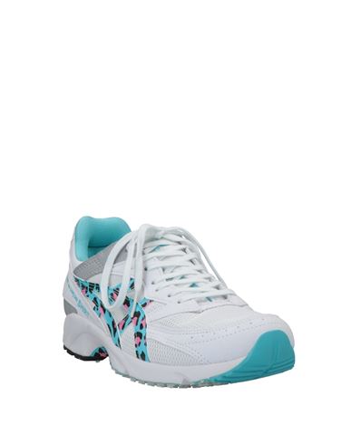 Comme Des Garçons Shirt X Asics Man Sneakers Azure Size 10 Textile fibers