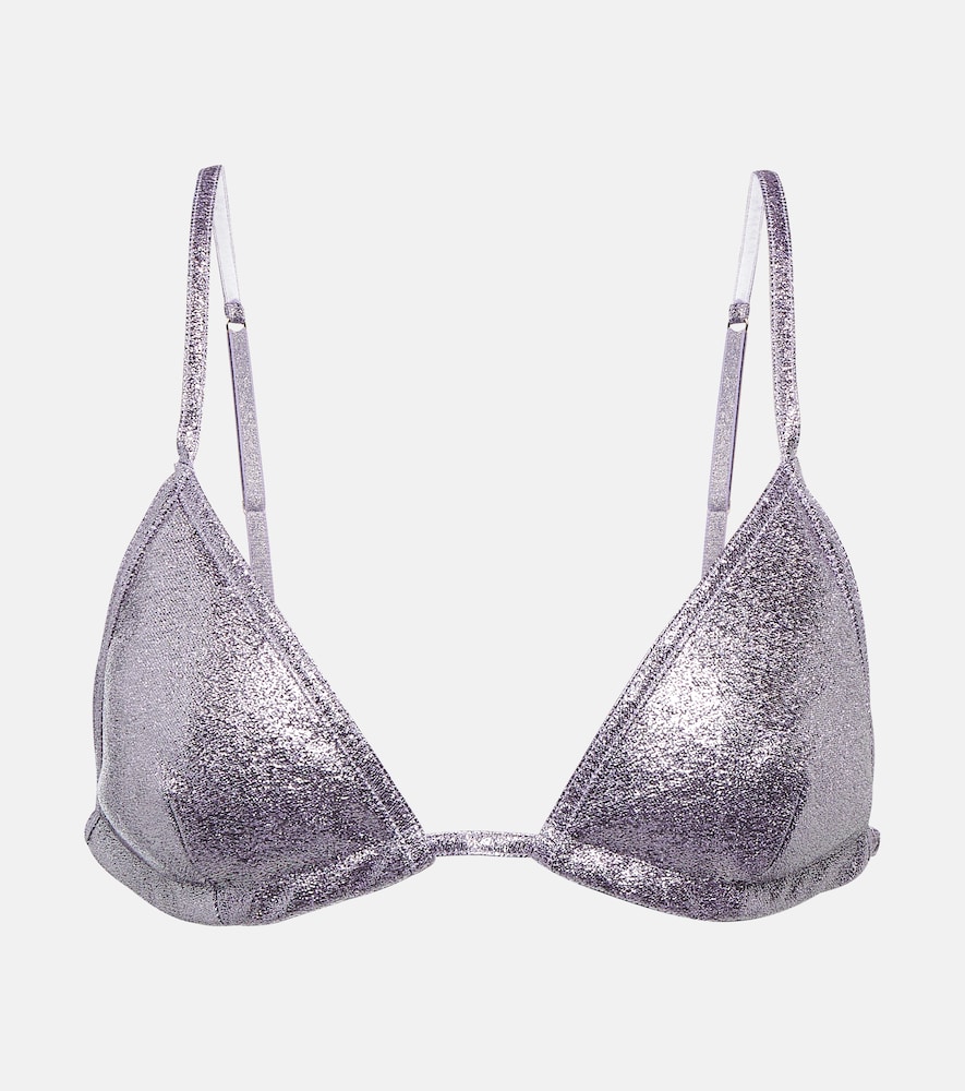 Metallic bralette