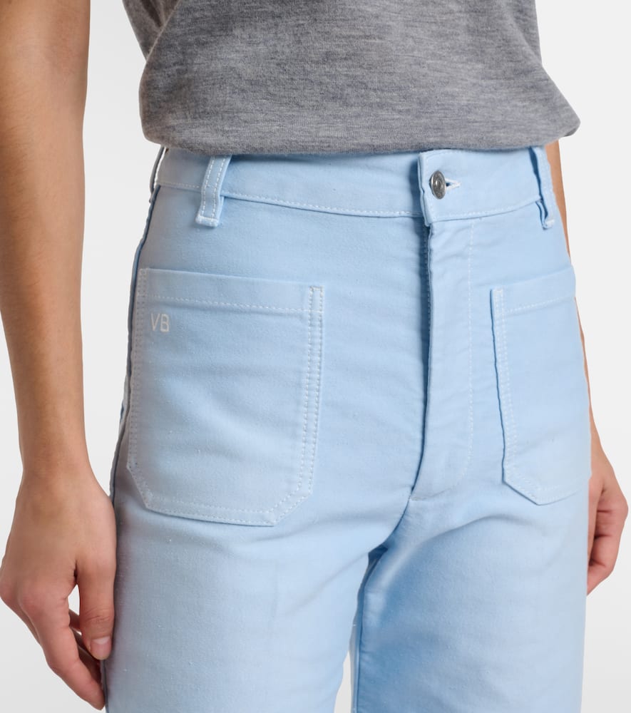 Alina mid-rise wide-leg jeans