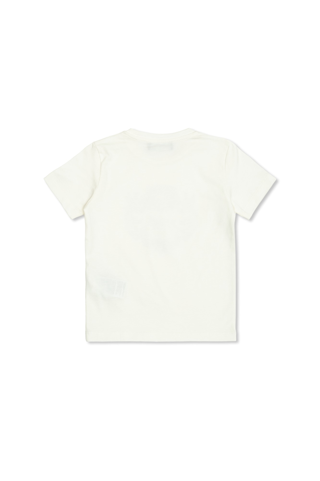 Versace Kids T-shirt With A Shimmering Print, Unisex, White