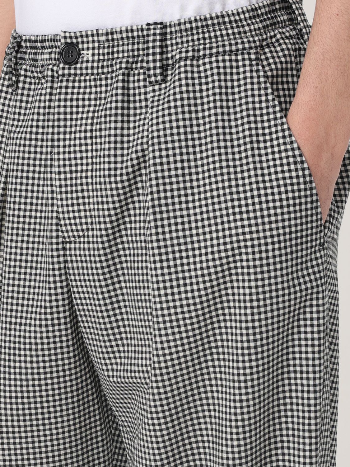 Pants Men color Black