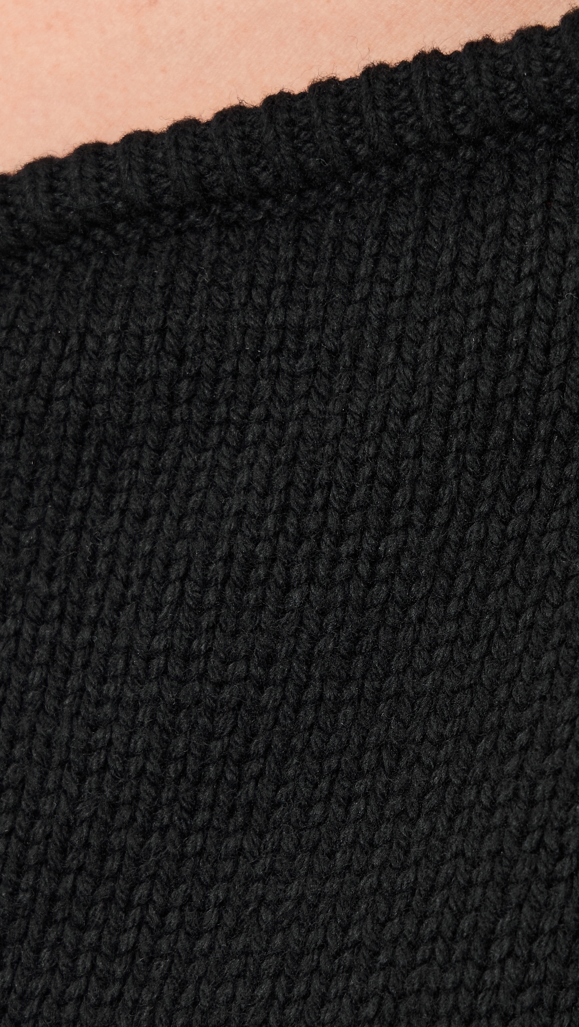 Dominique Knited Sweater Black