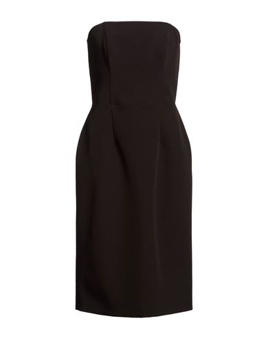 Woman Mini dress Black Size 6 Viscose, Elastane