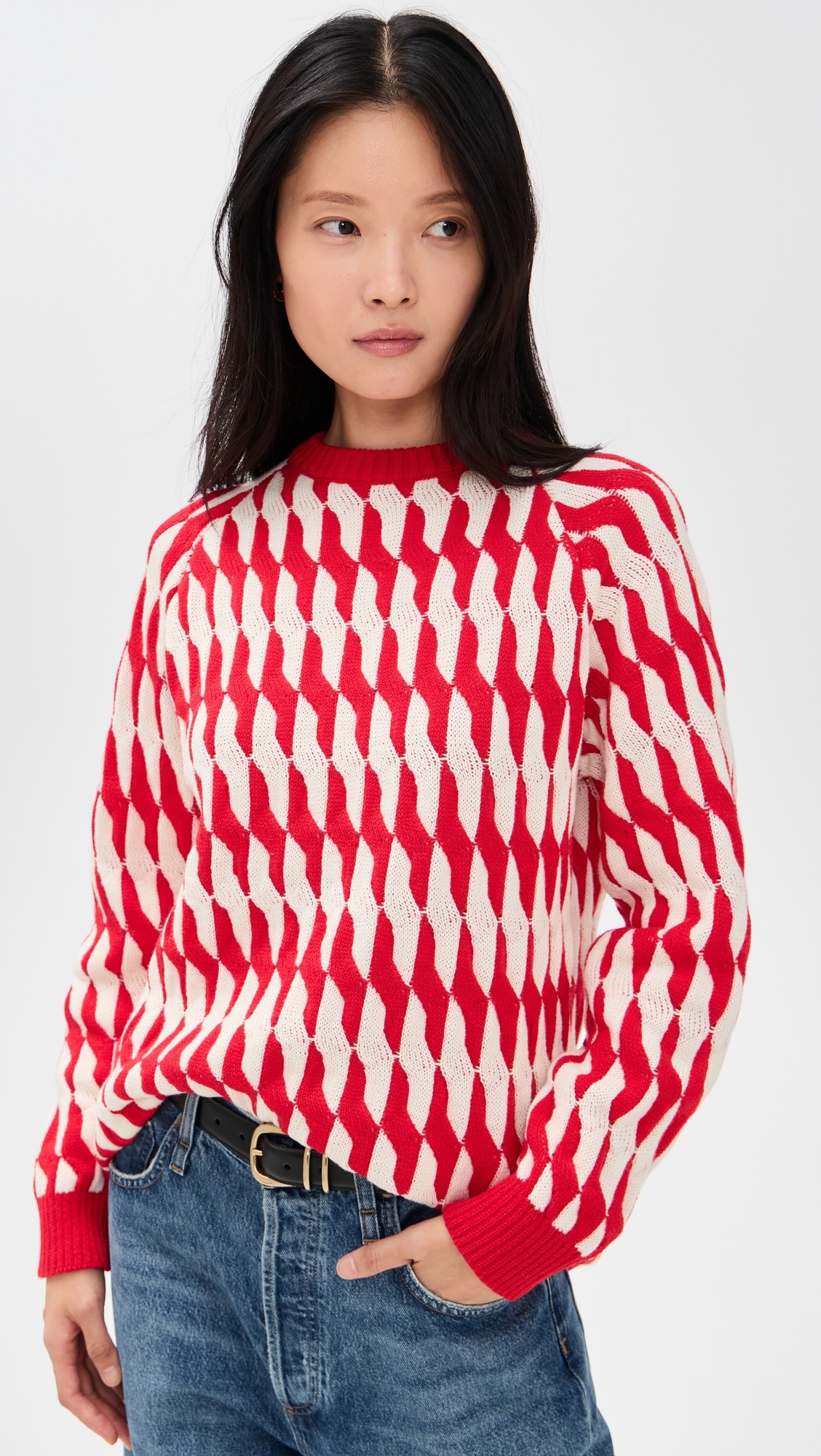 Colorful Knit Sweater Colorful