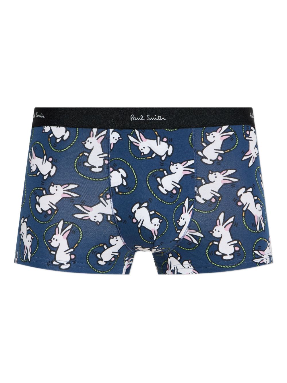 Rabbit-print boxers - Blue