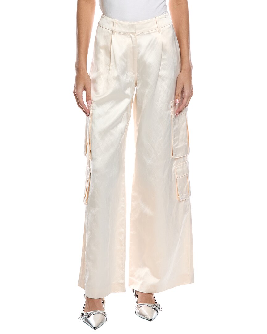 Satin Cargo Trouser