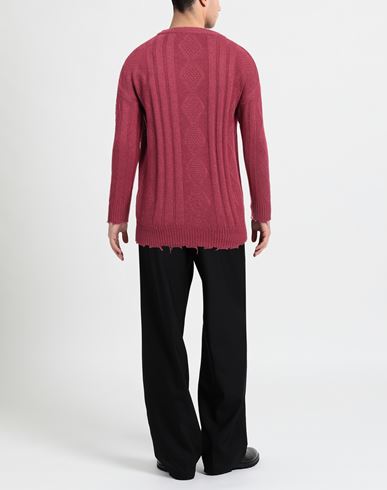 Man Sweater Garnet Size M Wool, Viscose, Nylon, Cashmere