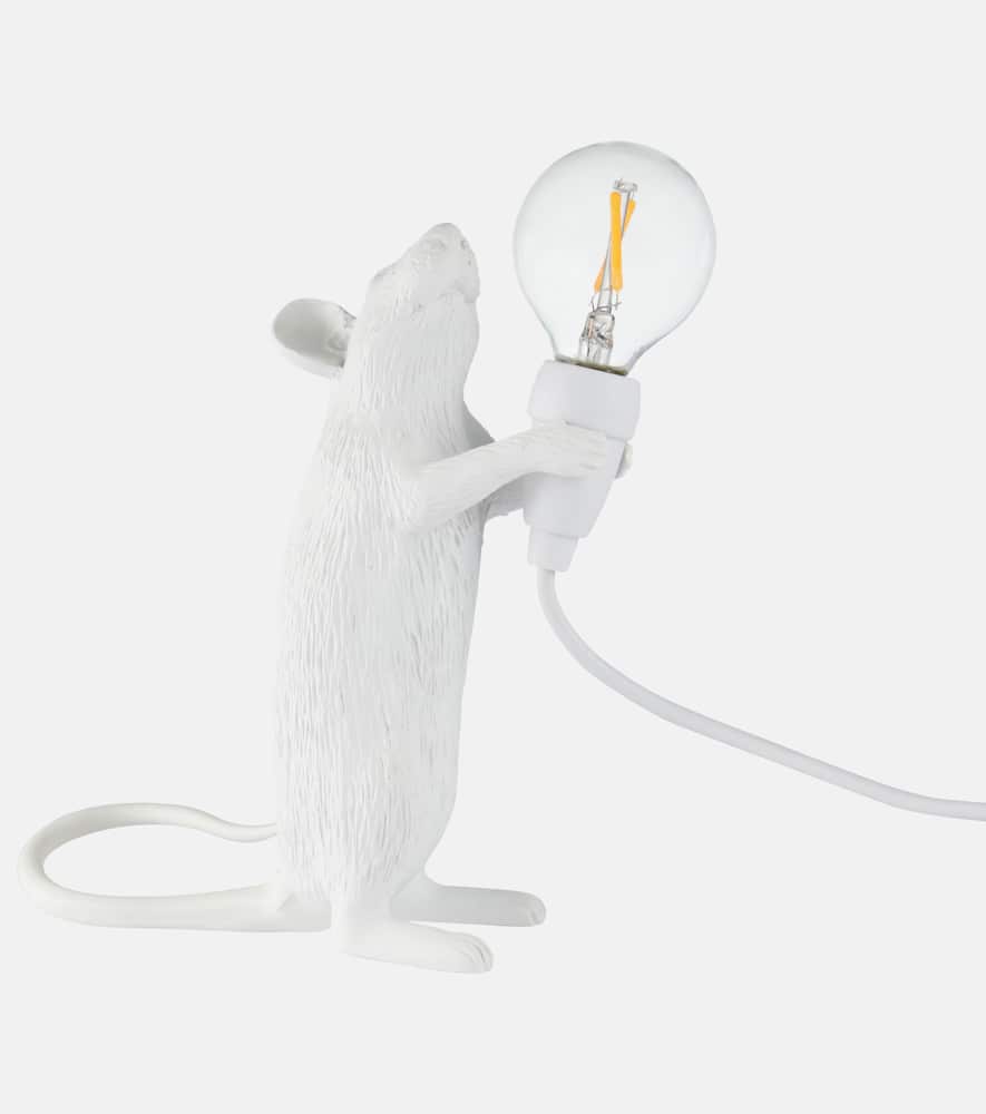 Mouse table lamp by Marcantonio Raimondi Malerba, EU and USB plug