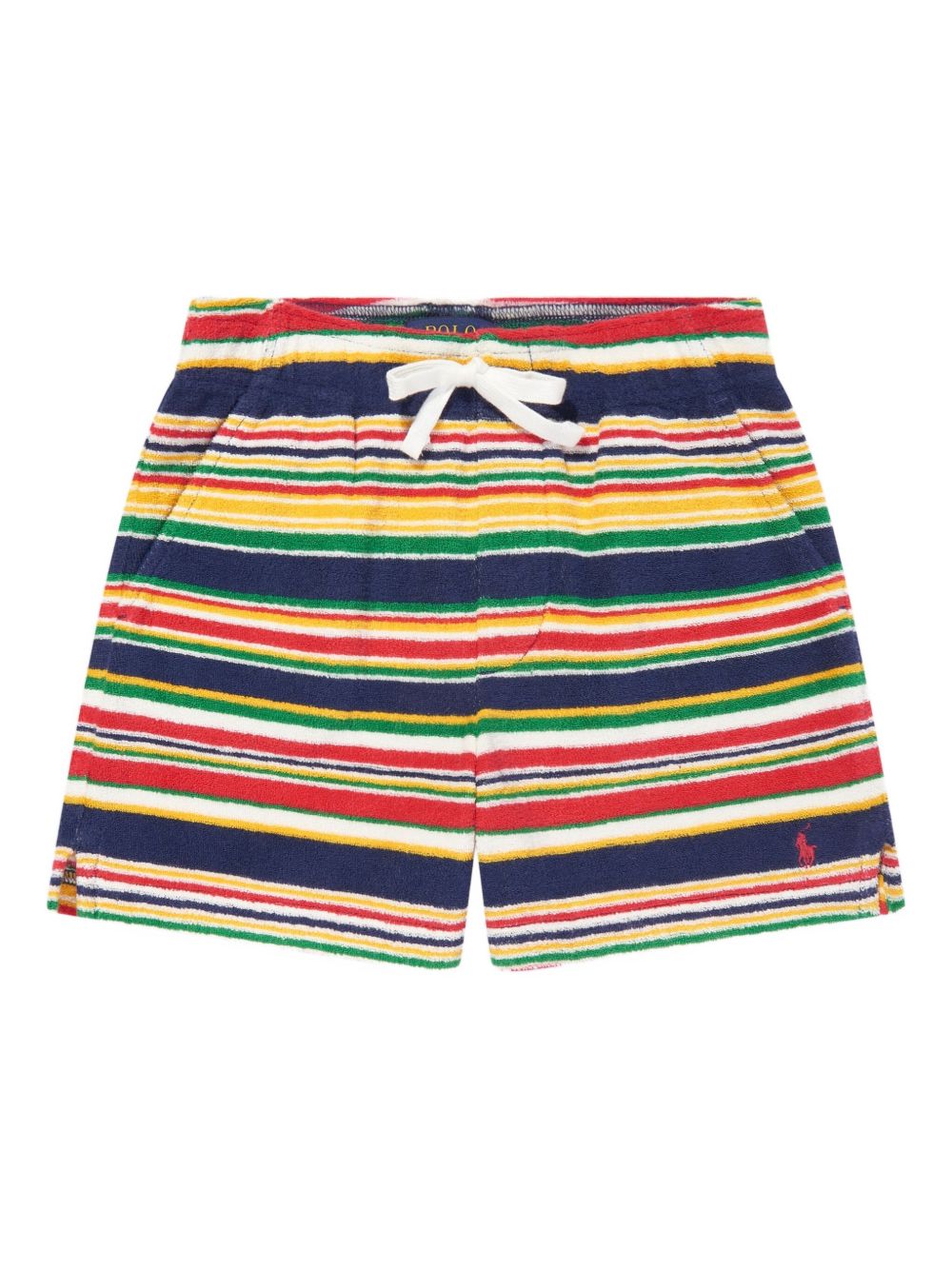 POLO RALPH LAUREN KIDS striped shorts - Yellow
