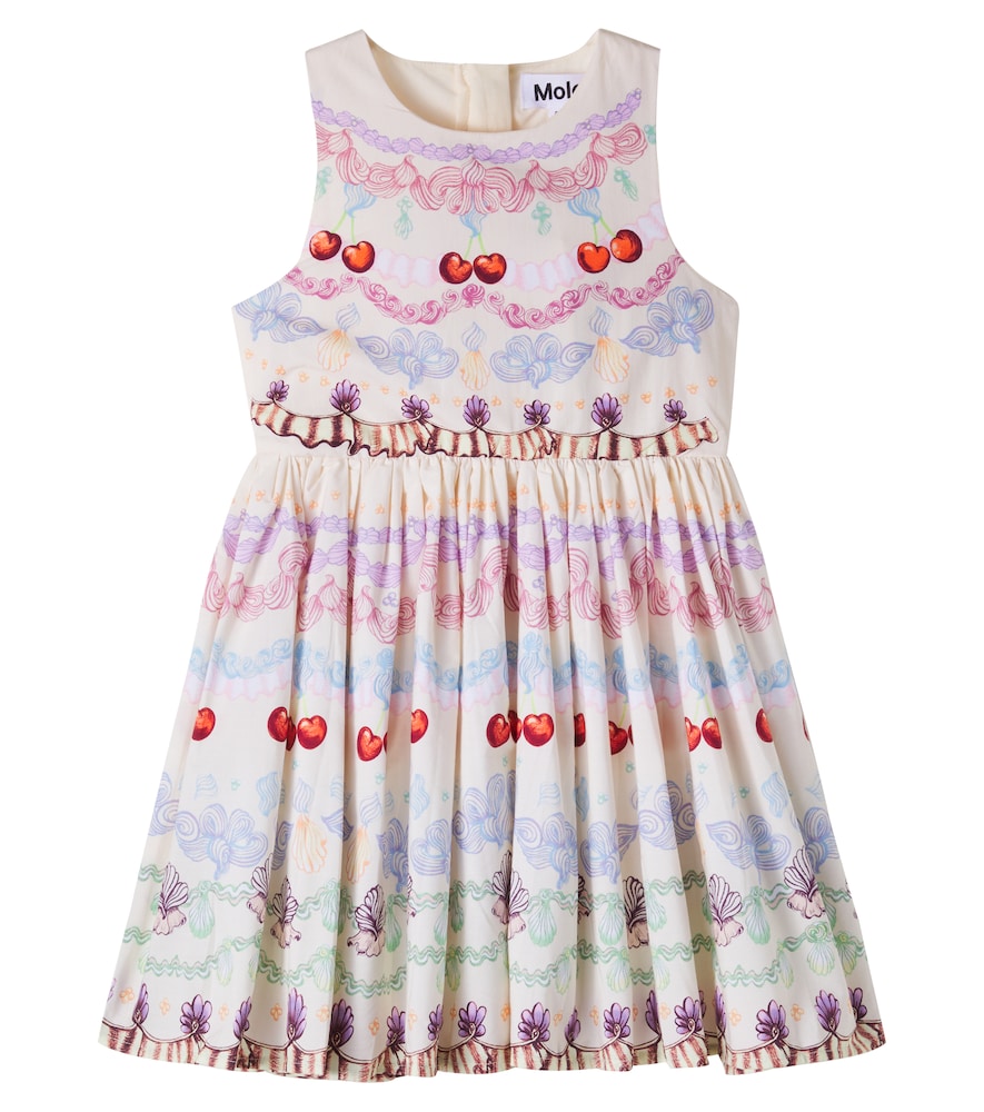 Caisi printed cotton dress