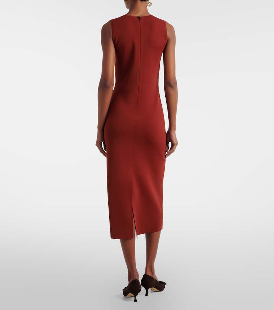 Jersey midi dress