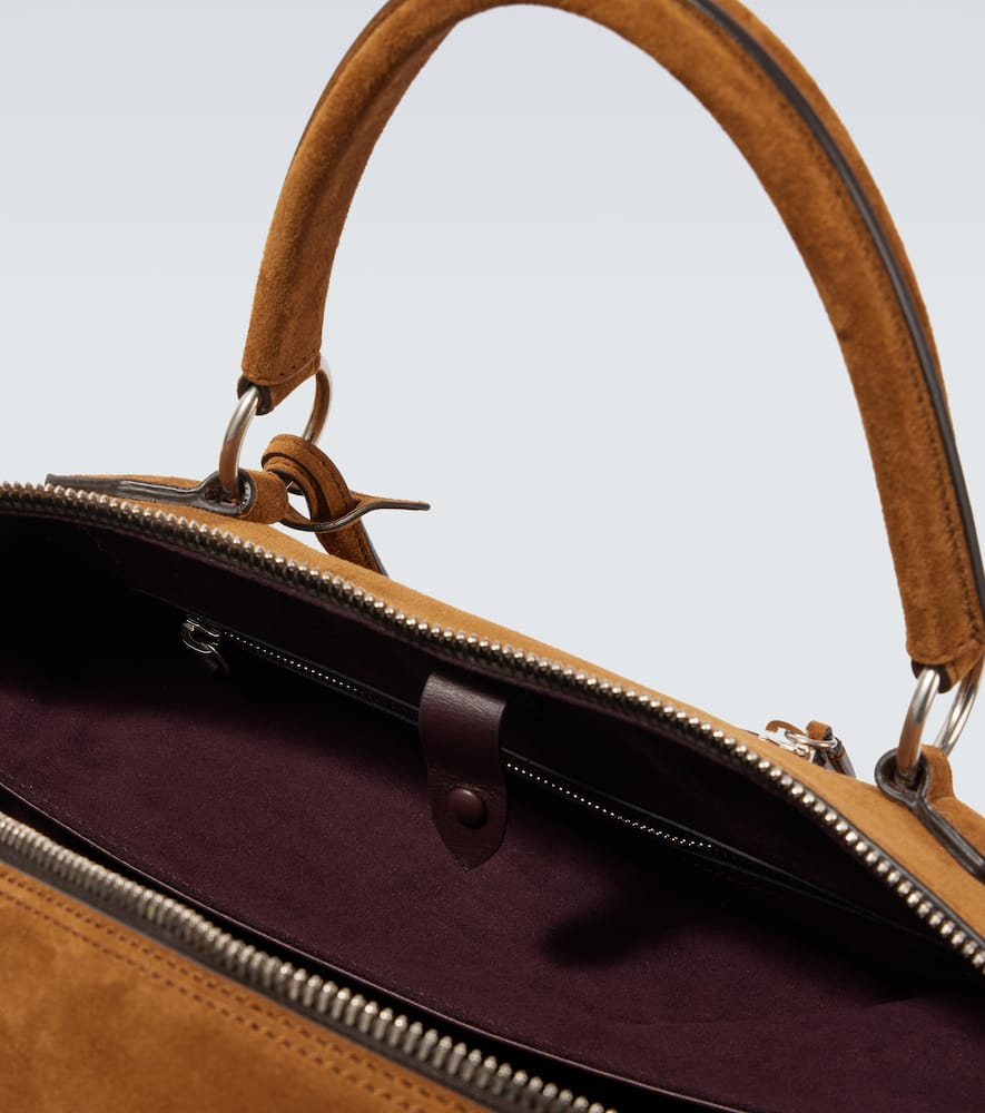 Métier Vagabond suede duffel bag