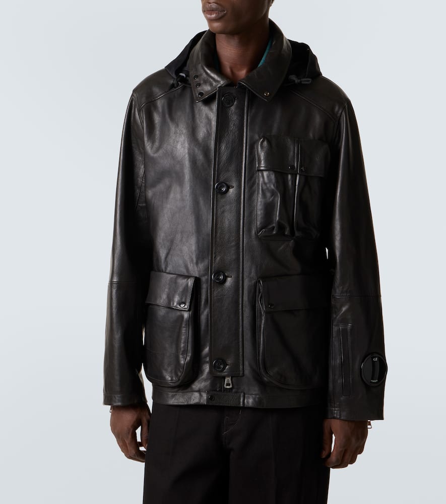 C. P. Company Lens leather jacket