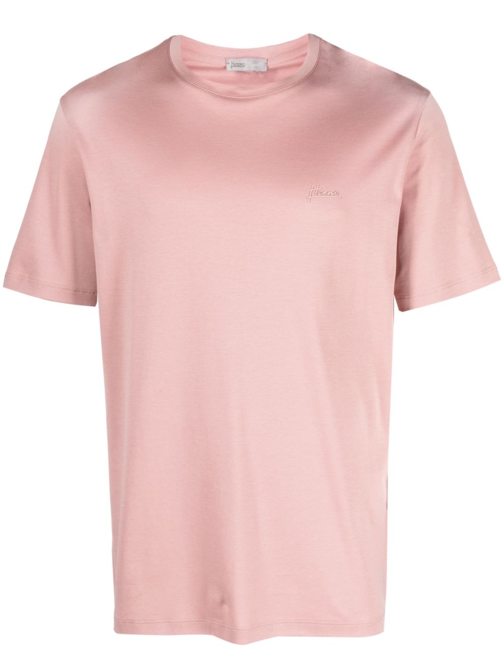 Logo-print cotton T-shirt - Blue