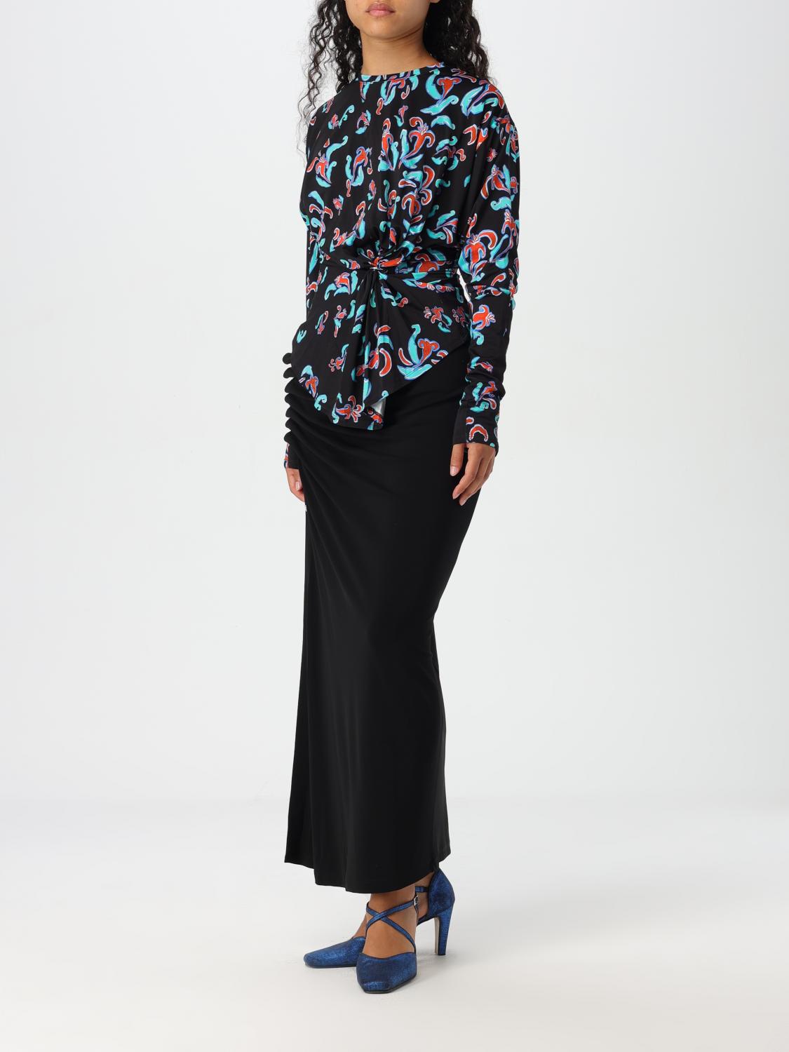 Skirt Woman color Black