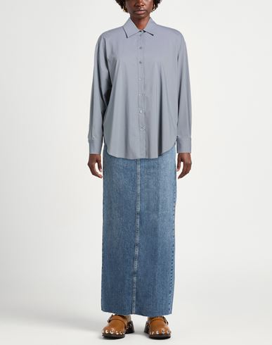 Woman Shirt Grey Size 12 Polyamide, Elastane