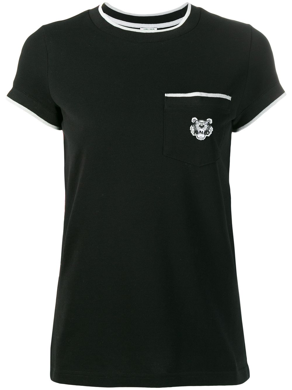 Chest pocket T-shirt - Black