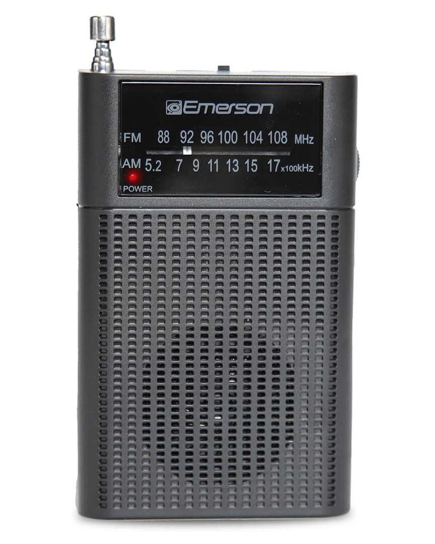 Portable AM/FM Radio with Built-in Speaker