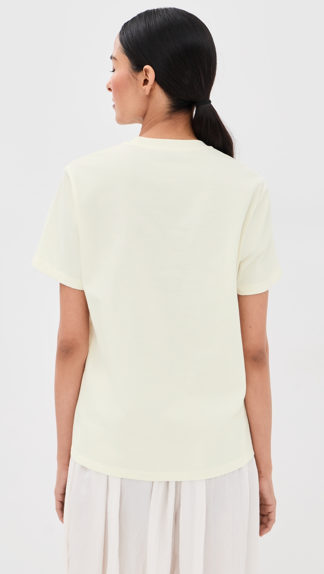 Gone Antiquing Applique Tee Ivory