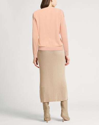 Woman Sweater Blush Size M Viscose, Polyester