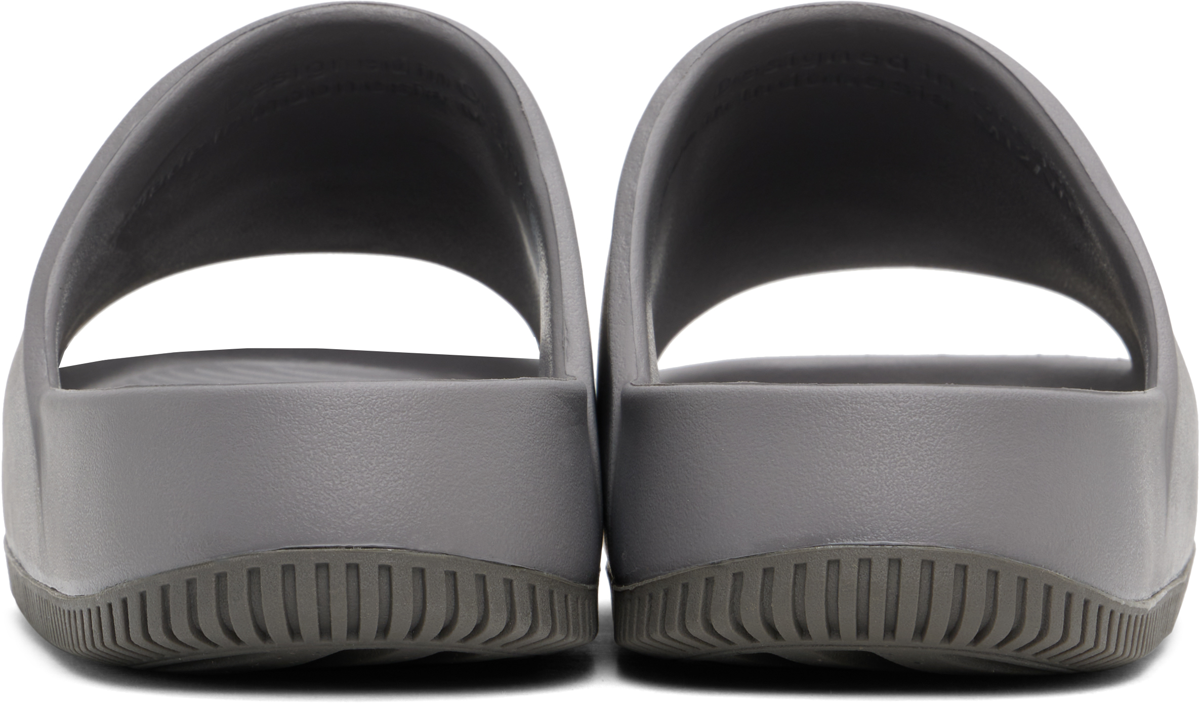 Nike Gray Calm Pool Slides