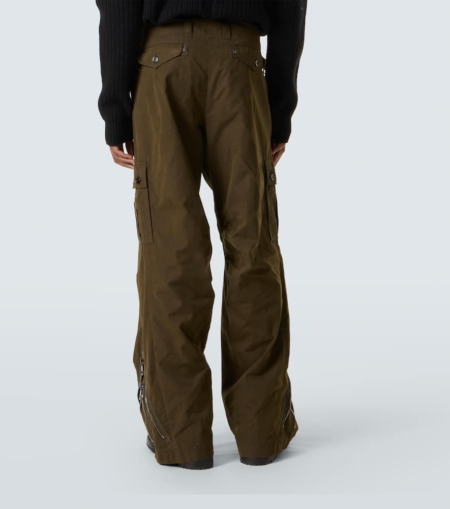 Zip-up cargo pants
