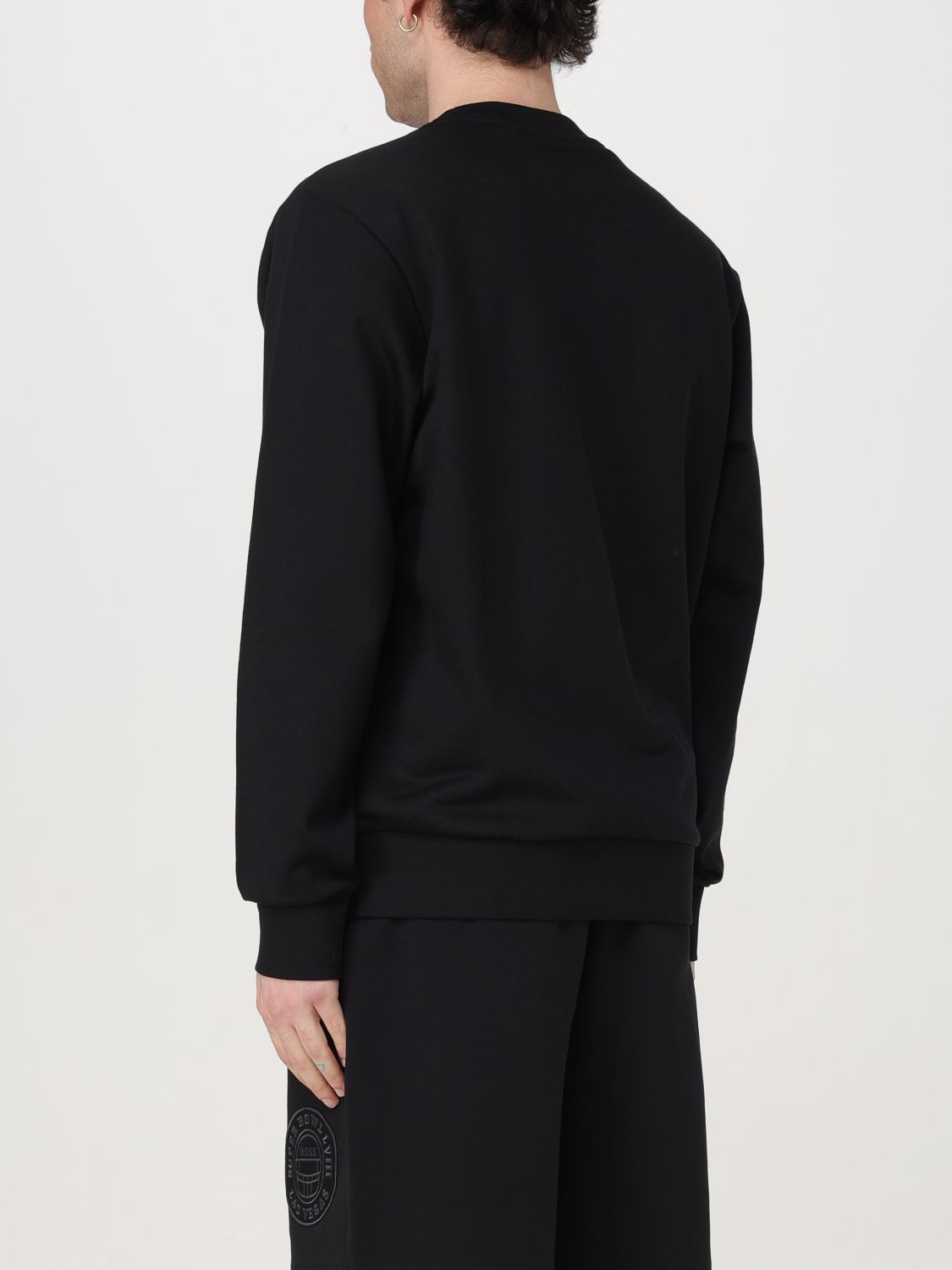 Sweatshirt Men color Black