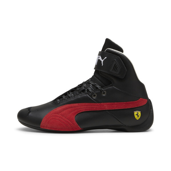 PUMA Scuderia Ferrari Future Cat Mid Men's Sneakers in Black