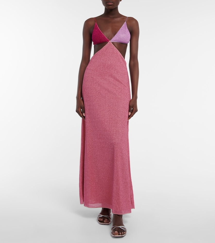 Cut-out maxi dress