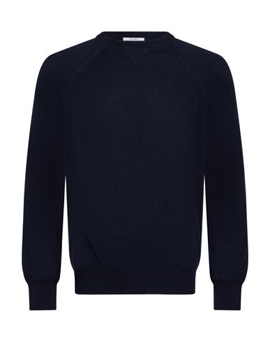 Man Sweater Midnight blue Size 36 Wool