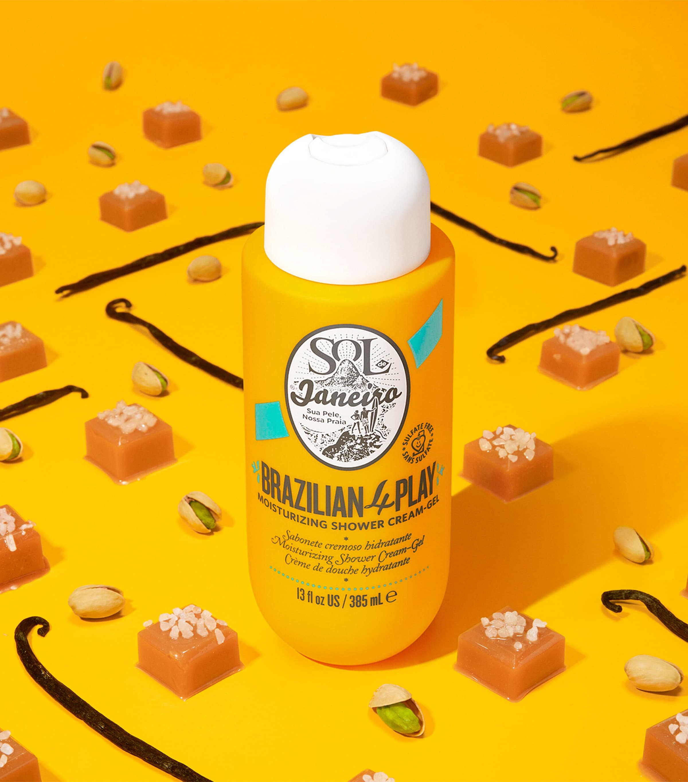 Brazilian 4 Play Moisturizing Shower Cream-Gel