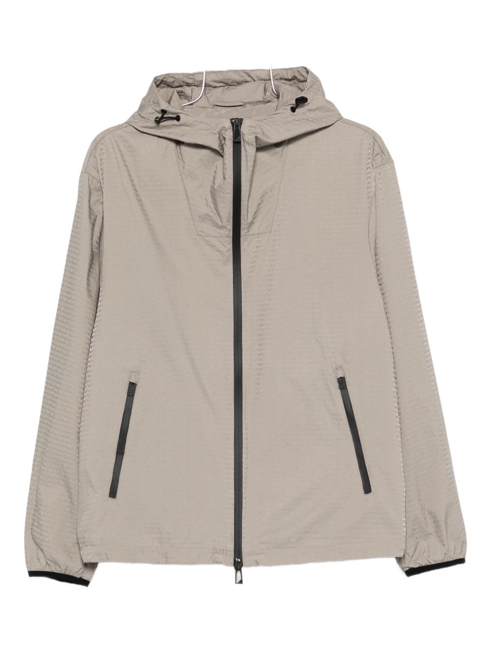 Nylon blouson jacket