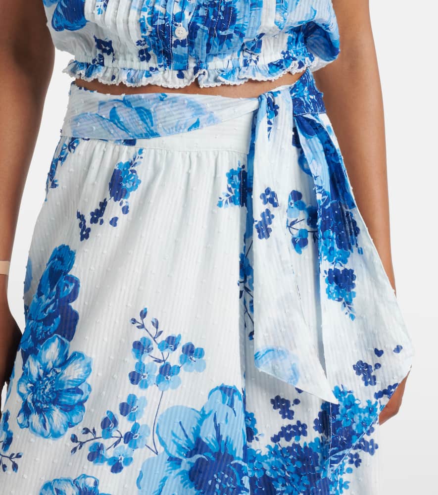 Bilitis floral maxi skirt