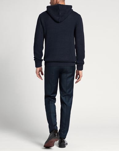 Man Sweater Navy Size 44 Linen, Silk