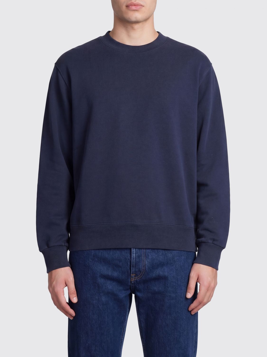 Sweatshirt Men color Blue