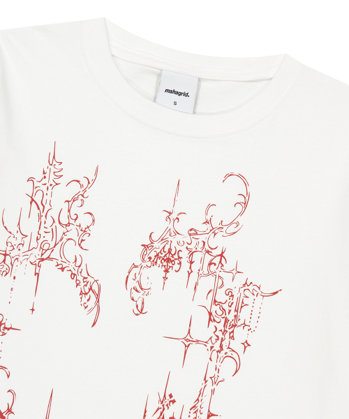 HEART TATTOO TEE WHITE