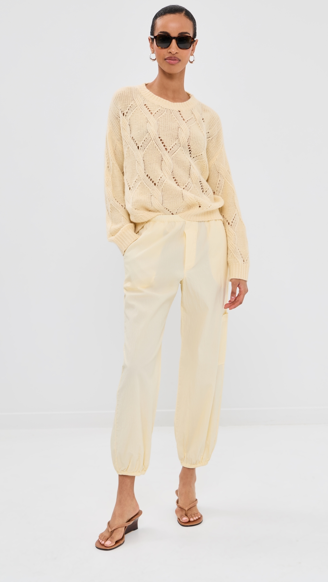 Tonni Slouchy Joggers Buttercup