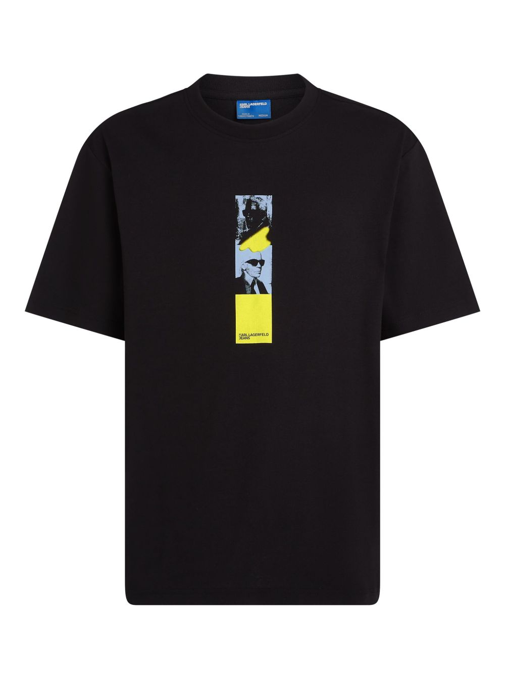 Karl Lagerfeld Jeans Repeated Karl relaxed T-shirt - Black