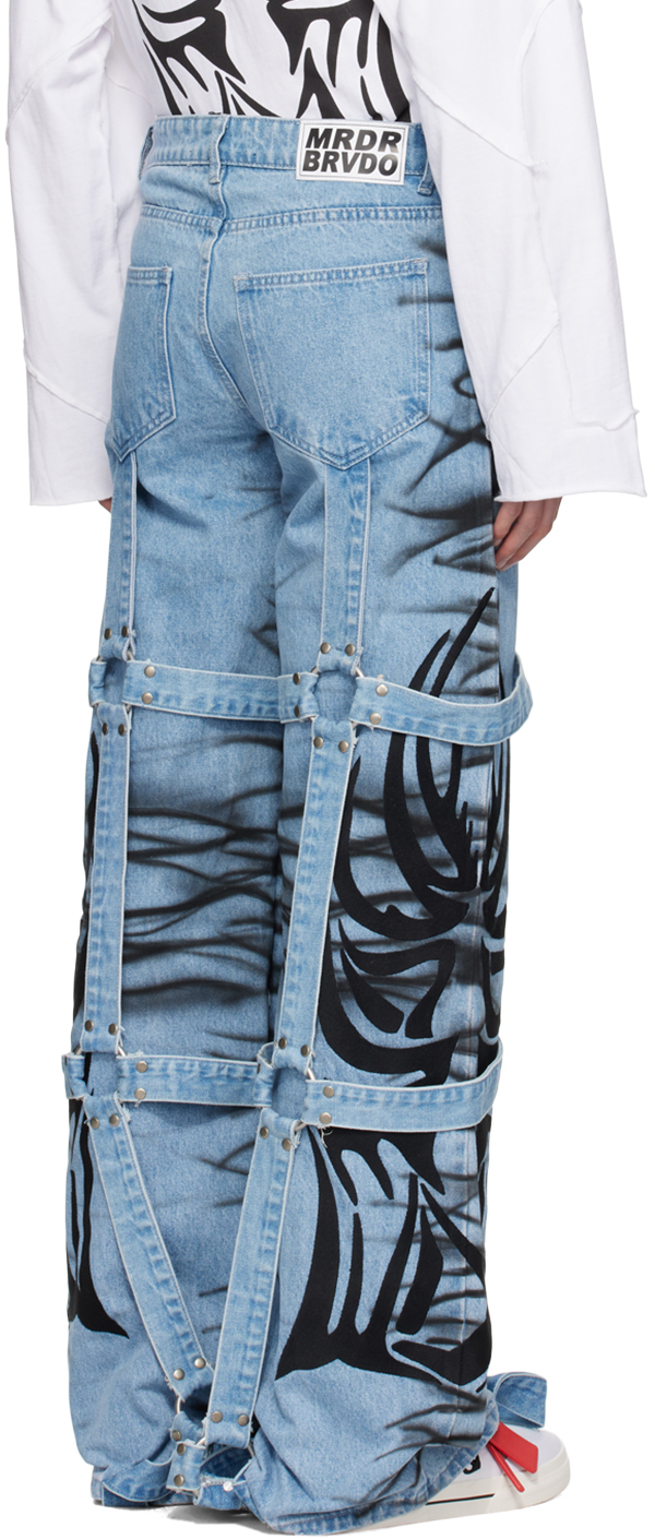 Who Decides War Blue Bondage Jeans