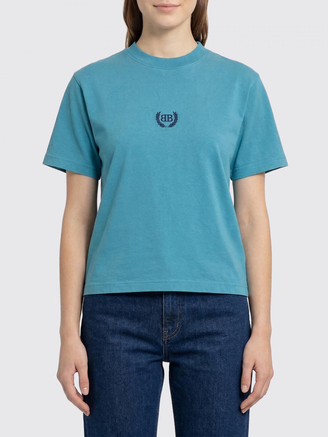 T-Shirt Woman color Gnawed Blue