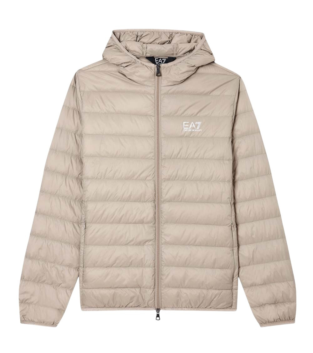 Beige Hood Jacket