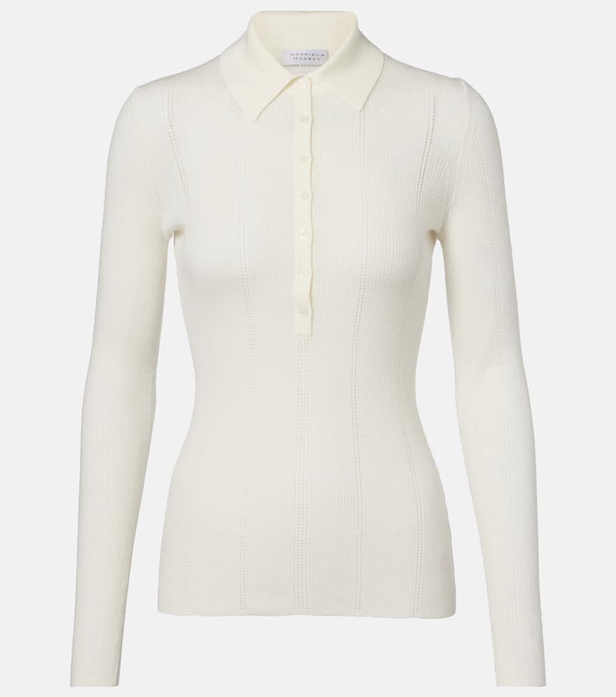 Sophia wool polo sweater