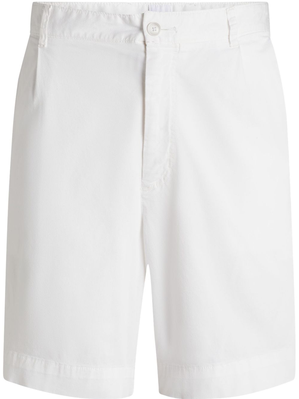 BOSS straight-leg chino shorts - White