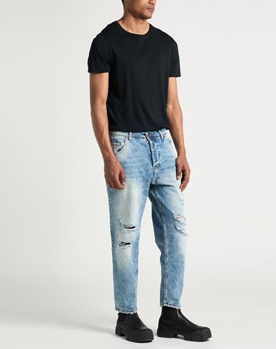 Man Jeans Blue Size 30 Cotton