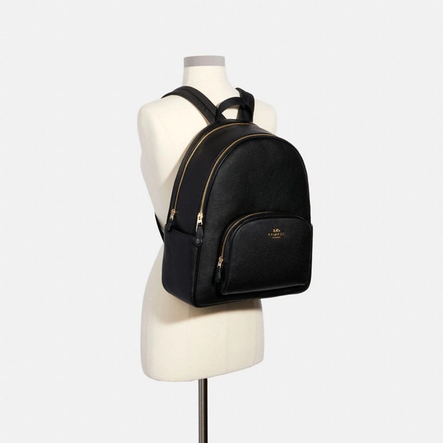 Coach Women's Large Court Backpack (Black)