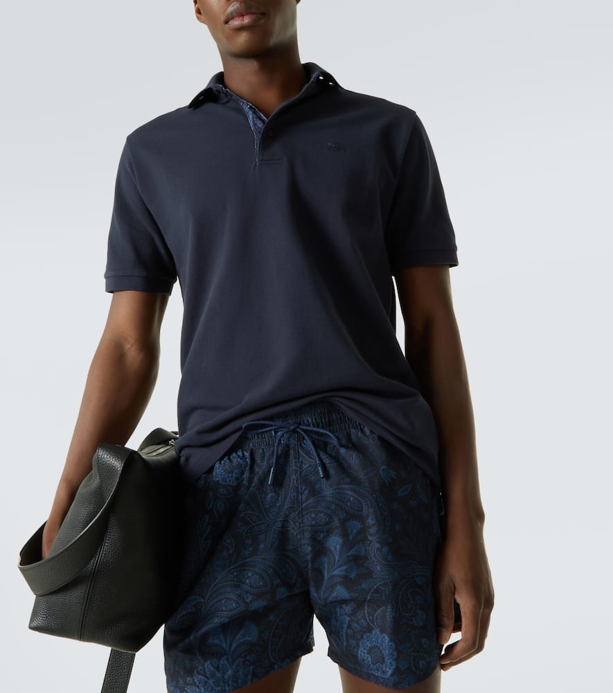 Pegaso cotton polo shirt
